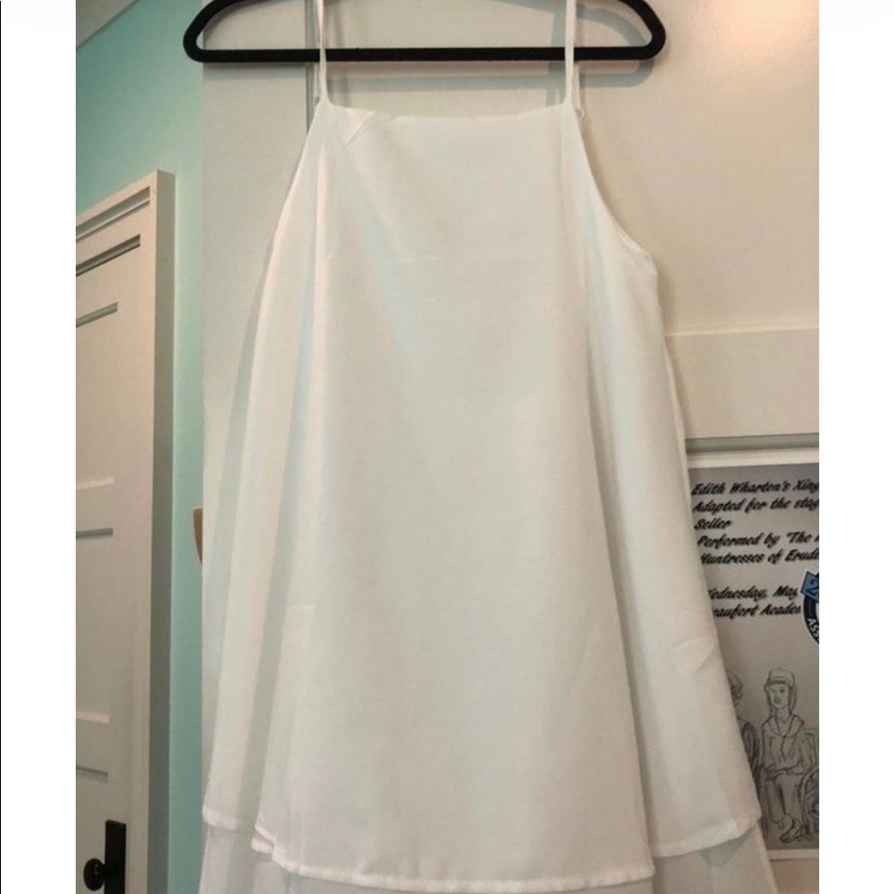 White dress